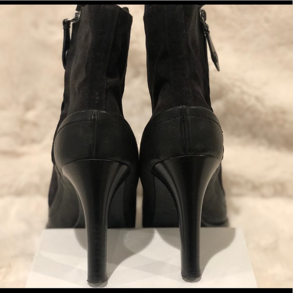 Rag & Bone Leather Suede Ankle Boots Sz 40 - Picture 5 of 11